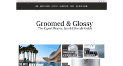 Desktop Screenshot of groomedandglossy.com